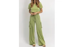 Win Win Apparel Butter Soft Set In Sage