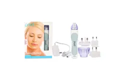 Personal Microderm Classic Set - Grey by PMD for Unisex - 12 Pc Personal Microderm&comma; 2 Body and Facial Cap&comma; Power Adapter&comma; Whithe Training Disc&comma; 2 Very Sensitive Grey Discs&comma; 2 Sensitive Blue Discs&comma; 2 Moderate Green Discs&comma; Reuzable Filter