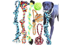 6 Pack Large Dog Rope Toys&comma; Dog Chew Toys&comma; Dog Toys for Large&comma; XL Large Breed Dogs