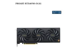 ProArt GeForce RTX 4070 SUPER overclocked version 12GB GDDR6X graphics card&comma; elegant design&comma; all-round performance