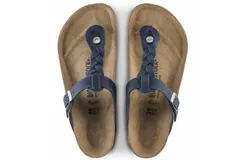 Birkenstock Gizeh Braided Regular In Navy