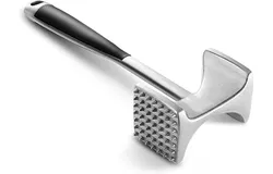 Meat Tenderizer Hammer with Comfortable-Grip Handle&comma; Dual-side Mallet for Kitchen&comma; Heavy Duty Pounder For Tenderizing Steak&comma; Beef and Fish