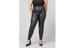 Spanx Leather-Like Jogger In Black
