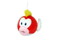 Little Buddy Super Mario Cheep Cheep Plush 6"