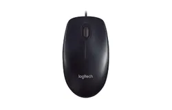 Logitech Wired Mouse M90 Black