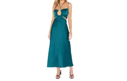Show Me Your Mumu Codie Cut Out Dress In Jade Luxe