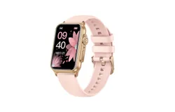 H23 smart watch 1&period;57 inch screen heart rate bluetooth watch multifunction call sports smart watch &lpar;Pink&rpar;