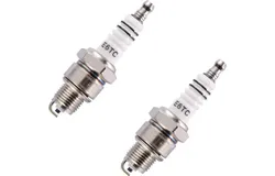 2st E6TC spark plug spare parts for 50cc 70cc 90cc 110cc ATV Go Kart Dirt Pit Bike motorcycle ignition accessories 2Pcs