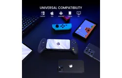 GameSir G8 Plus Bluetooth Mobile Game Controller for Switch & iOS & Android & Tablets&comma; Wireless Gamepad with Hall Effect Joysticks&sol;Hall Trigger&comma; Play Minecraft&comma; Genshin Impact&comma; Call of Duty Mobile