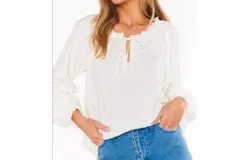 Show Me Your Mumu Margo Tunic In White