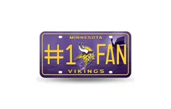 NFL Minnesota Vikings License Plate