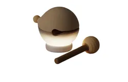 Woodfish Night Light - Healthy&comma; Odor-Free&comma; Good Light Transmission&comma; 5-7 Hours of Battery Life&comma; Easy Decompression&comma;White