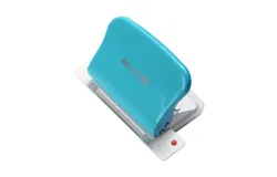KW-triO 10-Hole Paper Punch Handheld Metal Puncher Support Multiple 20&sol;26&sol;30 Hole Punching 10 Sheet Capacity 5&period;5mm Aperture for A4 A5 B5 Notebook Scrapbook Diary Planner