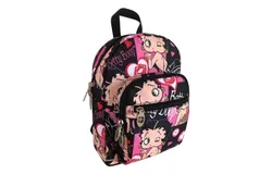 Betty Boop Women&apos;s Mini Backpack In Pink Multi