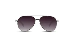 Velvet Eyewear Womens Aviator Sunglass Style Bonnie in Silver - 100&percnt; UV Protection - Designed for Women - Designed in the USA