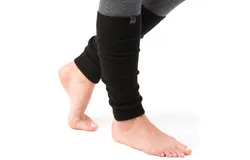 Mio Marino Women&apos;s Knee High Knit Leg warmer-Black-One Size