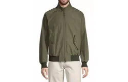 Club Room Men&apos;s Bomber Jacket In Olive