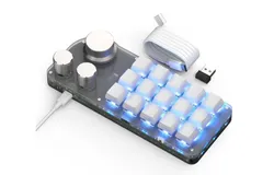 15 Keys 3 Knobs Customizable Keypad Designer Keyboard Drawing Design Gaming Keyboards