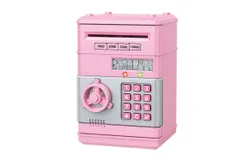 Kids Piggy Bank for Girls - Toys for 5 6 7 8 9 10 Year Old Girl Birthday Gifts - Electronic Piggy Bank ATM Machine Money Safe