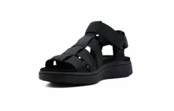 Woden Women&apos;s Line Fisherman Sandals In Black