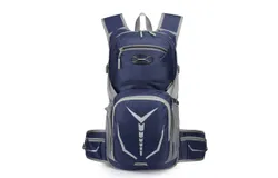 Outdoor bike backpack&comma; unisex waterproof breathable sports backpack&lpar;blue&rpar;