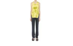Nanushka Veva Top In Lime