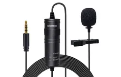 Professional Grade Lavalier Clip On Microphone Premium Lav Mic
