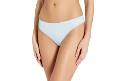 Calvin Klein Thong Panty In Baby Blue
