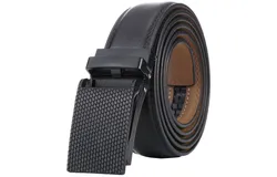 Mio Marino Men&apos;s Paragon Ratchet Belt-Black-XL