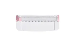 JIELISI Mini A5 Paper Trimmer Cutter Desktop Paper Cutting Machine with Security Cutter Head Auxiliary Side Ruler for Craft Paper Photos Cards Scrapbooking Office Home Supplies