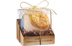 Ferrero Rocher Handmade Bath Bomb&comma; Extra Large Bath Fizzy&comma; 7oz