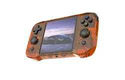 R46S Handheld Game Console 4&period;0-in 720 &ast; 720 IPS OCA 1&colon;1 Screen RK3566 Opensource System -Orange