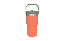 STANLEY 20oz Stainless Steel Vacuum Insulated Mug for Water&comma; Iced Tea or Coffee Orange New