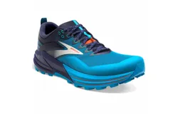 Brooks Men&apos;s Cascadia 16 Trail Running Shoes In Peacoat&sol;atomic Blue&sol;rooibos