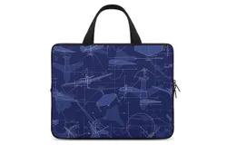 Aerodynamics Laptop Bag Women Man 10 12 13 15 17 Inch Office Notebook Travel Computer Handbag Waterproof Bag Notebook Cover