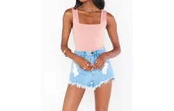Show Me Your Mumu Dory Bodysuit In Pink