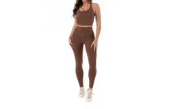 Nux Willow Legging In Chocolate
