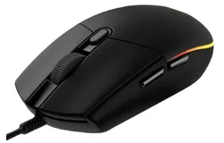 Computer Mouse Wired&comma; Compact Mouse with RGB Lights for PC Laptop Desktop &lpar;Black&rpar;