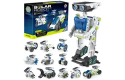 Sillbird STEM 12-in-1 Education Solar Robot Toys for Boys Ages 8-13&comma; DIY Building Science Experiment Kit Birthday Gifts for Kids 8 9 10 11 12 13 Years Old&comma; Solar Powered by The Sun