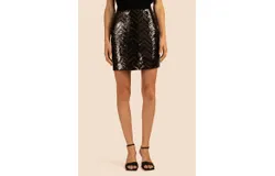 Trina Turk Rico Skirt In Black