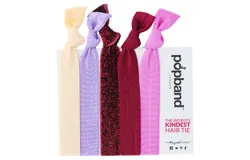 Hair Tie - Winter Berry by Popband for Women - 5 Pc Hair Bands