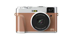GmbH 4K Compact Camera with 48MP Sensor - Perfect for Selfies and Professionals SLR Camera
