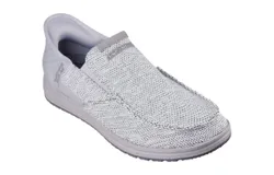 Skechers Men&apos;s Melson Medford Slip-Ins Shoes In Light Gray