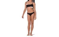 Submarine Line Crossed Bikini Set In Black&sol;cream
