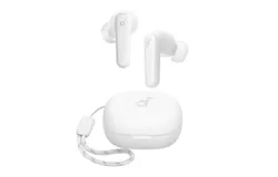 Soundcore by Anker P20i True Wireless Earbuds&comma; 10mm Drivers with Big Bass&comma; Bluetooth 5&period;3&comma; 30H Long Playtime&comma; Water-Resistant&comma; 2 Mics for AI Clear Calls&comma; 22 Preset EQs&comma; Customization via App-White &lpar;Renewed&rpar;