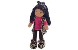 GirlznDollz Emme Pink Leopard Print Doll