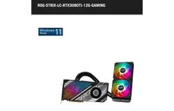 ROG Strix LC RTX 3080Ti 12G GDDR6X water-cooled graphics card high performance 12GB video memory black
