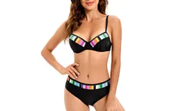 Women&apos;s Bikini Suit Swimsuit Gradient Two Piece Swimsuit