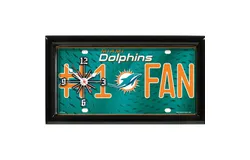 NFL Clock - Miami Dolphins
