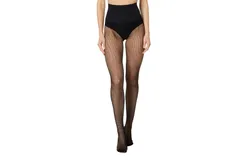 Commando Square Net Tight In Black